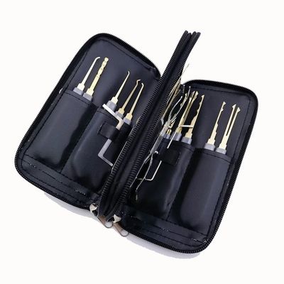 Conjuntos de cerradura 24pcs gancho cerradura 20pcs casa de cerradura para la práctica de picking