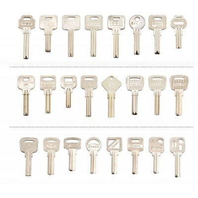 llave de coche compatible llave de puerta magnética de metal llave de plástico llaves en blanco con logotipo personalizado
