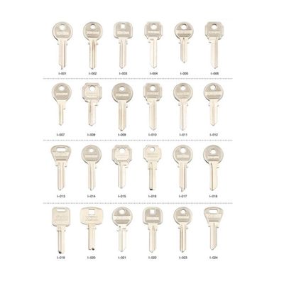 llave de coche compatible llave de puerta magnética de metal llave de plástico llaves en blanco con logotipo personalizado