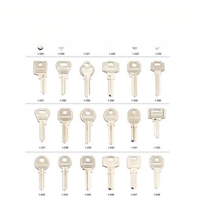 Llave de puerta de latón de aleación de zinc personalizado con soporte OEM y logotipo personalizado