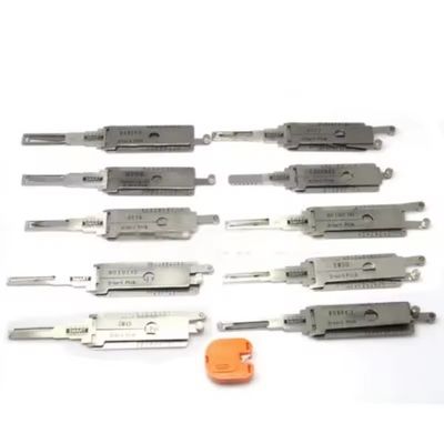 Kit de herramientas de cerradura 10pcs Universal herramientas de decodificación automática para cerrajeros 0,5kg peso