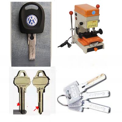 DEFU 368A Máquina de corte de llaves Máquina de llave vertical para llave de puerta y llave de coche Herramienta cerrajera