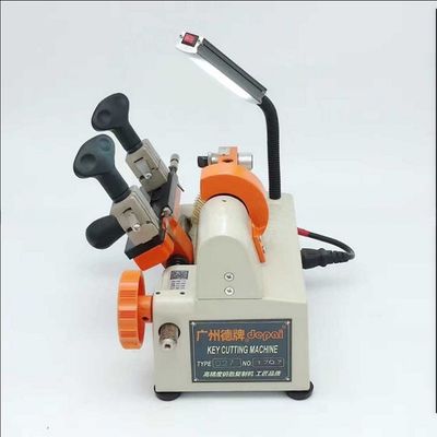 DEPAI D27 Duplicador de llaves de automóvil de alta precisión Máquina de corte de llaves de tipo horizontal
