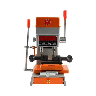 AOYU 238BS Máquina de corte de llaves de automóvil horizontal de doble cabeza universal para cortes precisos