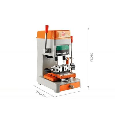 AOYU 238BS Máquina de corte de llaves de automóvil horizontal de doble cabeza universal para cortes precisos