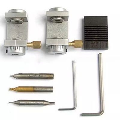 35*23*24cm Máquina de llave portátil duplicada vertical DEPAI D30A para el corte de llaves de automóvil