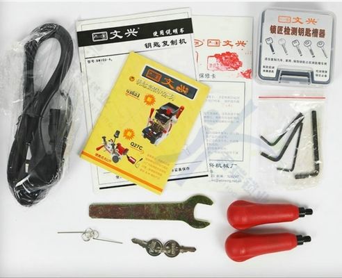 Electricidad y potencia del motor de 40W Wenxing 100G Wenxing 100F Máquina de corte de llaves dúplex