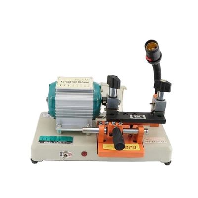 120W potencia del motor Defu 238RS Máquina de corte de llaves horizontales para materiales ABS y acero