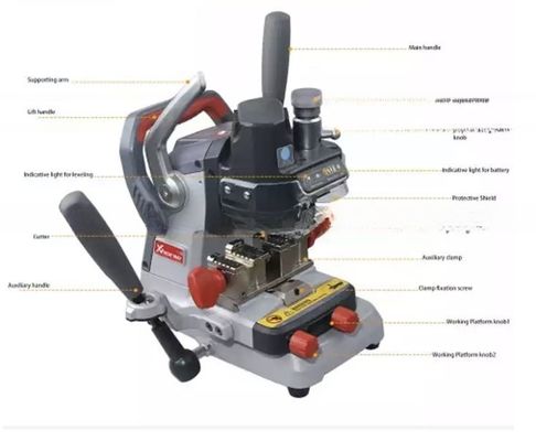 Xhorse Dolphin XP-007 Máquina vertical de corte de llaves planas con láser con voltaje nominal de 24V