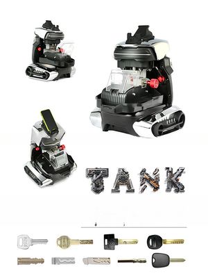 Duplicación de llaves sin esfuerzo con TANK 2 Pro La máquina de corte de llaves CNC multifuncional