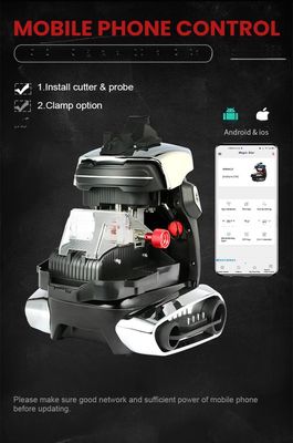 Máquina de corte automático de llaves de tipo CNC para llaves de hoyuelo