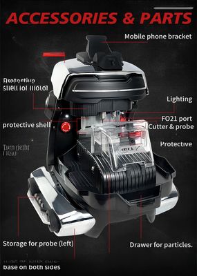 Máquina de corte automático de llaves de tipo CNC para llaves de hoyuelo